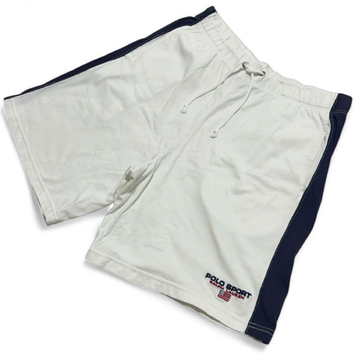 希少 90s vintage POLO SPORTサイドライン ショートパンツ 希少 90s vintage POLO SPORTサイドライン ショートパンツ
