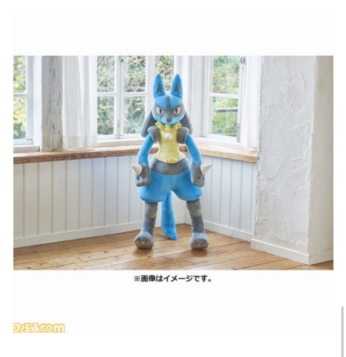 等身大ルカリオ 新品完全未開封品 ぬいぐるみ ポケセン 等身大ルカリオ 新品完全未開封品 ぬいぐるみ ポケセン