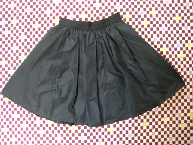 ◆◇【USED】Jill Stuart ミニ スカート サイズO(XS) 黒 美品◇◆