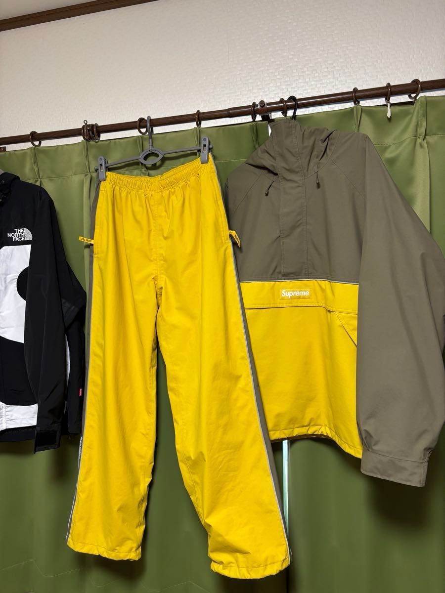 シュプリムSupreme GORE-TEX Anorak 24ss イエローLセットアップ シュプリムSupreme GORE-TEX Anorak 24ss イエローLセットアップ