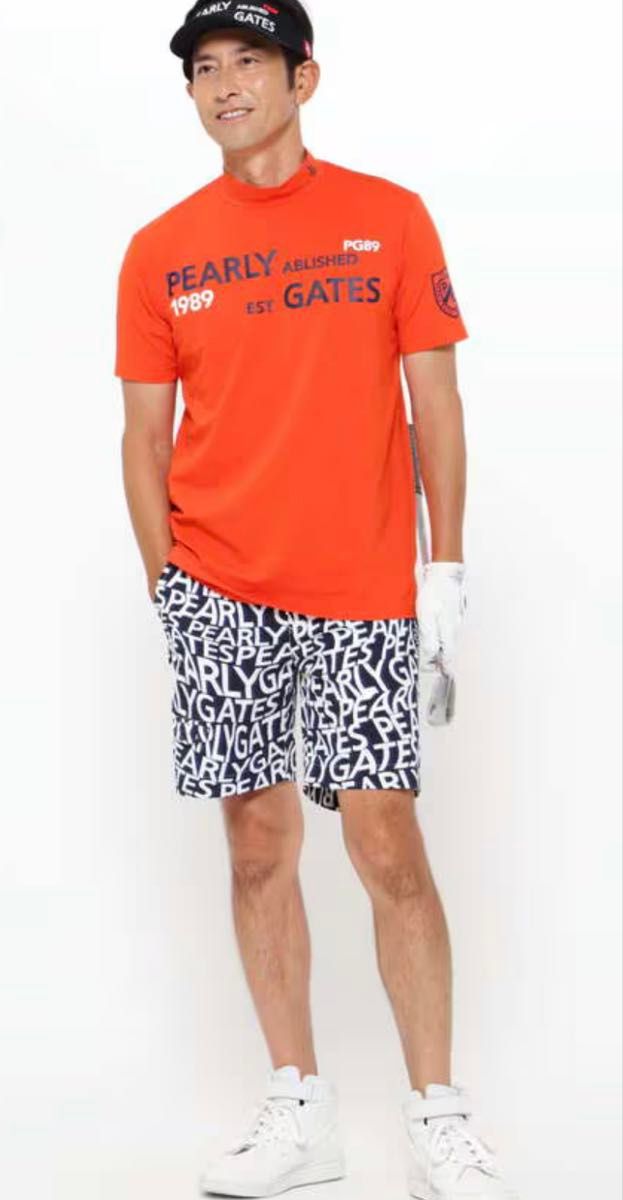 PEARLY GATES ストレッチサッカーストライプ ショートパンツ PEARLY GATES ストレッチサッカーストライプ ショートパンツ