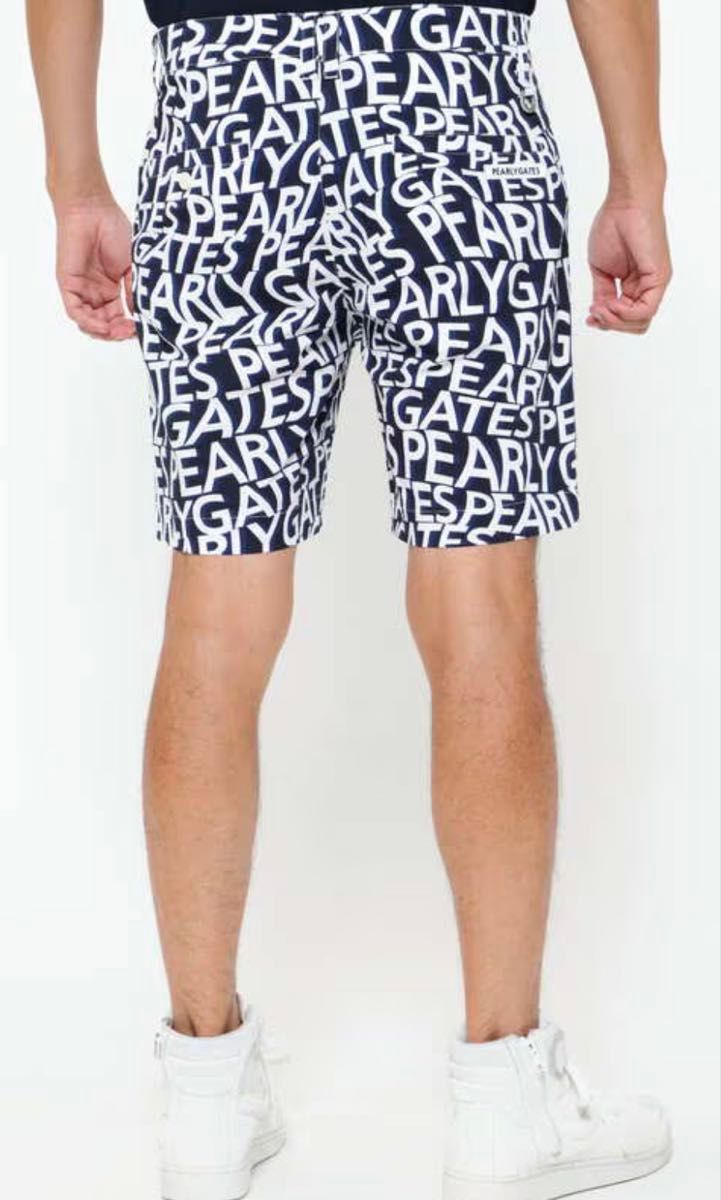 PEARLY GATES ストレッチサッカーストライプ ショートパンツ PEARLY GATES ストレッチサッカーストライプ ショートパンツ