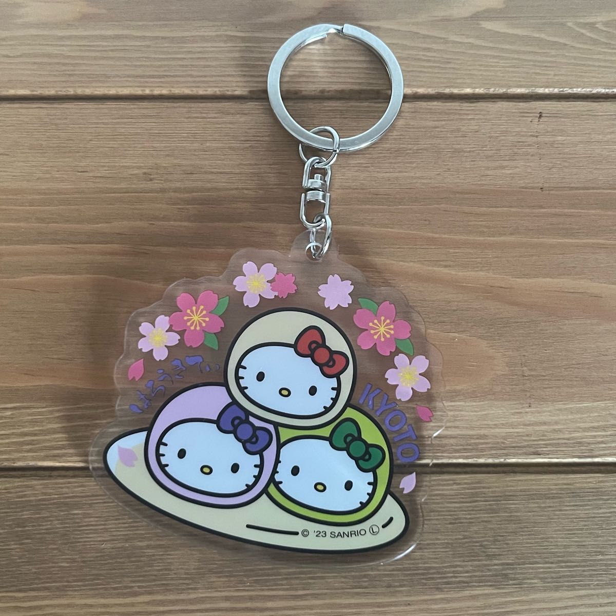 ご当地キティ 京都限定 キティちゃんアクリルキーホルダー ご当地キティ 京都限定 キティちゃんアクリルキーホルダー