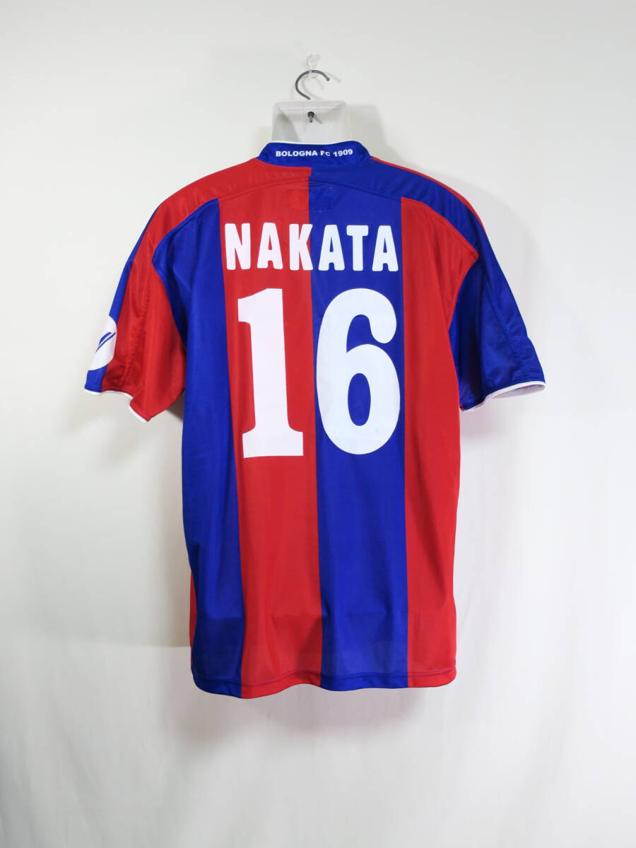 ボローニャ #16 中田英寿 NAKATA 03-04 ホーム ユニフォーム L ボローニャ #16 中田英寿 NAKATA 03-04 ホーム ユニフォーム L