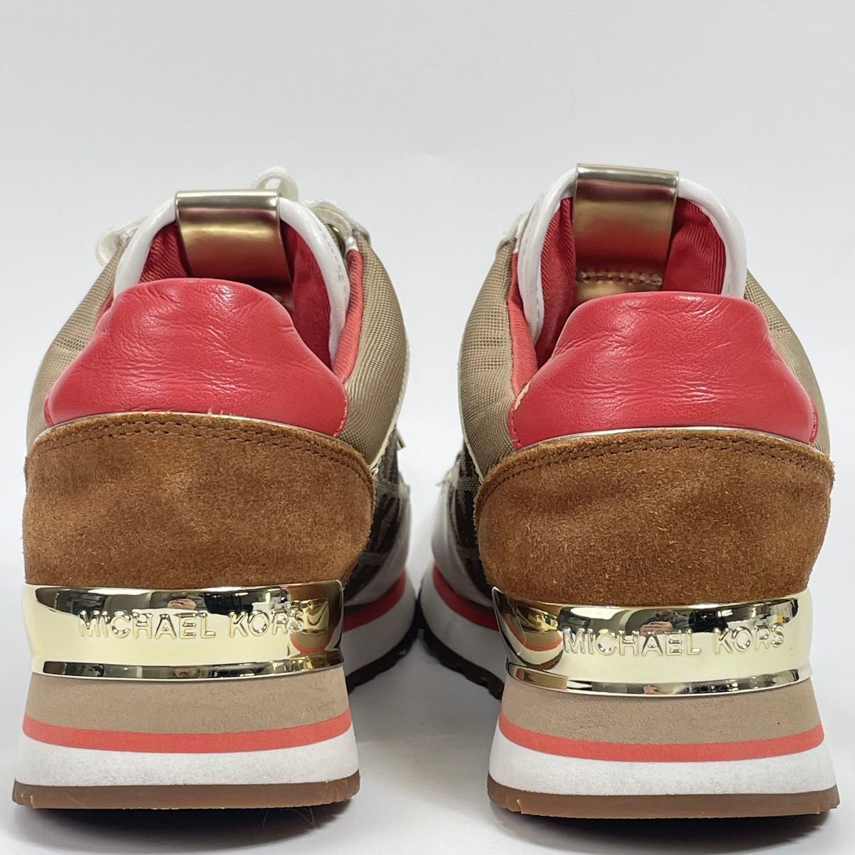 美品】マイケルコース ローカットスニーカー シグネチャー 23 美品】マイケルコース ローカットスニーカー シグネチャー 23