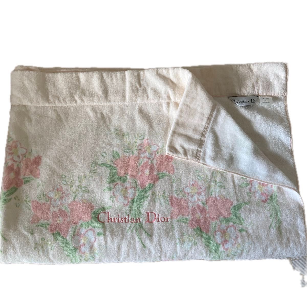 Christian Dior クリスチャンディオール タオルケット 毛布 Christian Dior クリスチャンディオール タオルケット 毛布