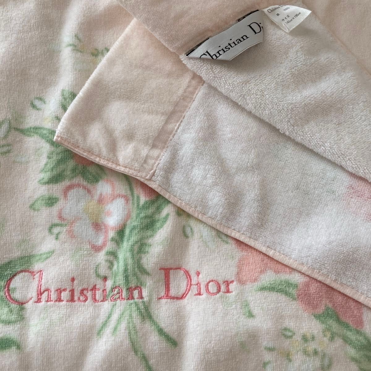 Christian Dior クリスチャンディオール タオルケット 毛布 Christian Dior クリスチャンディオール タオルケット 毛布