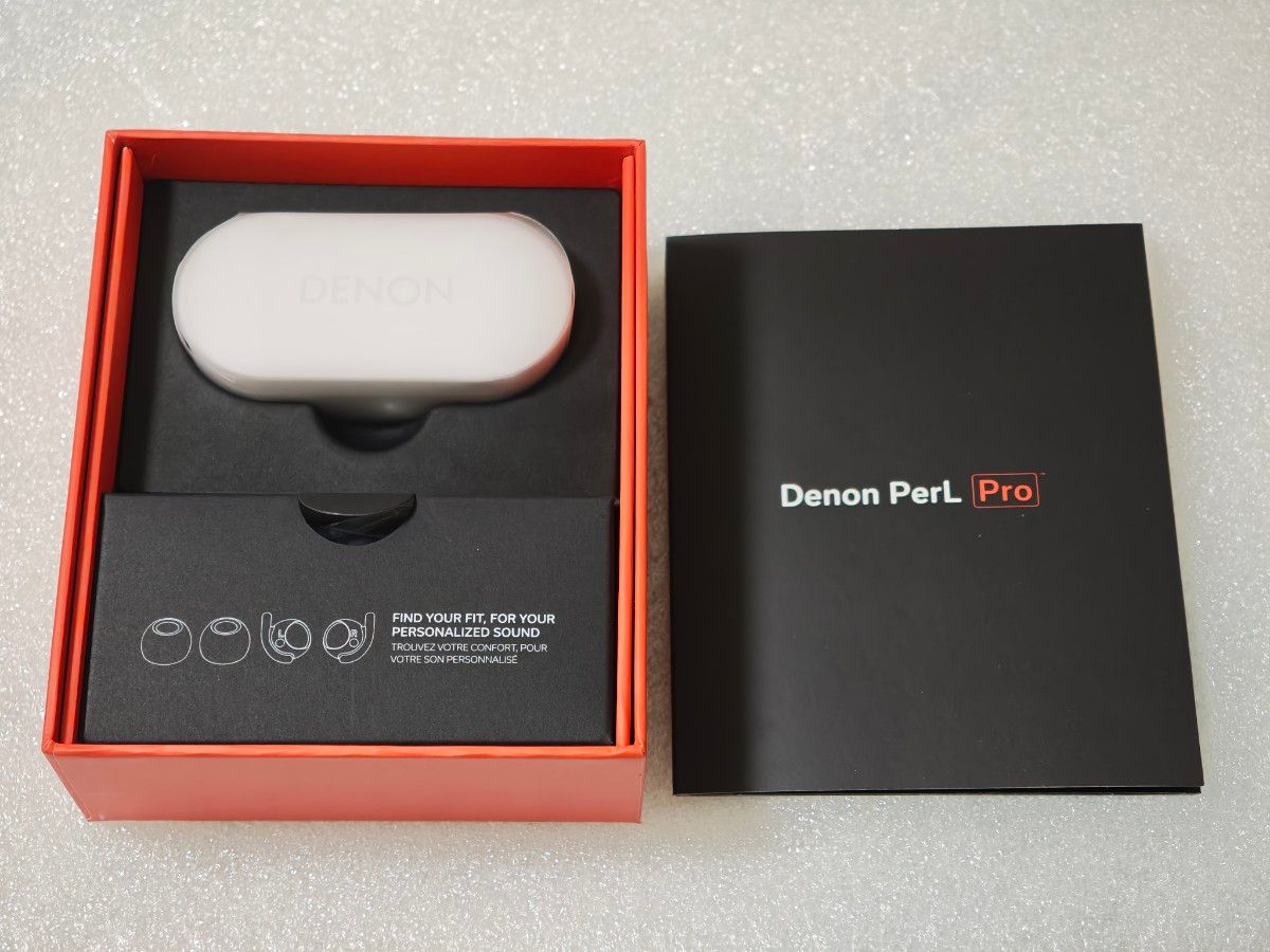 美品 ケース付 Denon PerL Pro 白 ホワイト ワイヤレスイヤホン 美品 ケース付 Denon PerL Pro 白 ホワイト ワイヤレスイヤホン