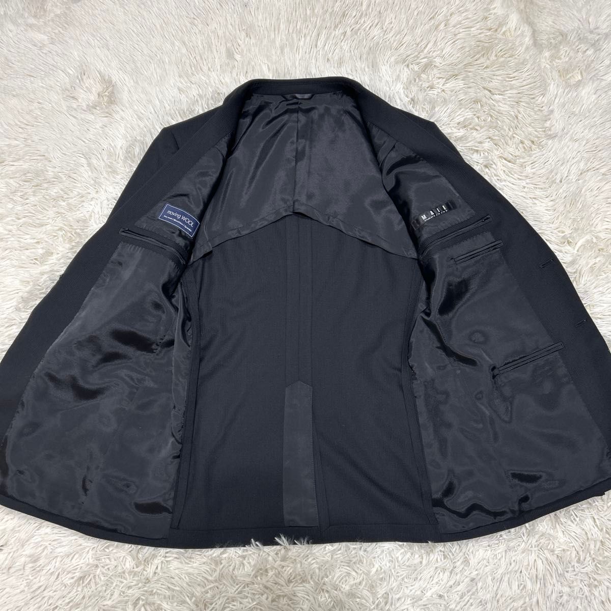 AOKI アオキ MAJI マジ スリーピース ベスト ジレ付き ビジネス AOKI アオキ MAJI マジ スリーピース ベスト ジレ付き ビジネス