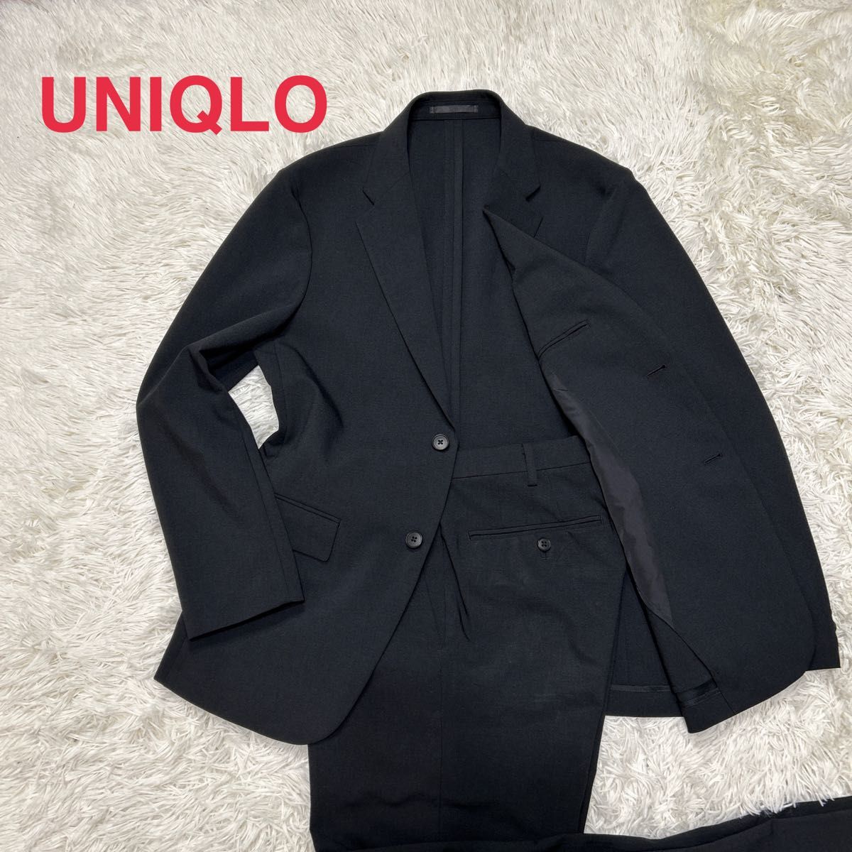 UNIQLO ユニクロ 感動ジャケット パンツ セットアップ 上下 UNIQLO ユニクロ 感動ジャケット パンツ セットアップ 上下