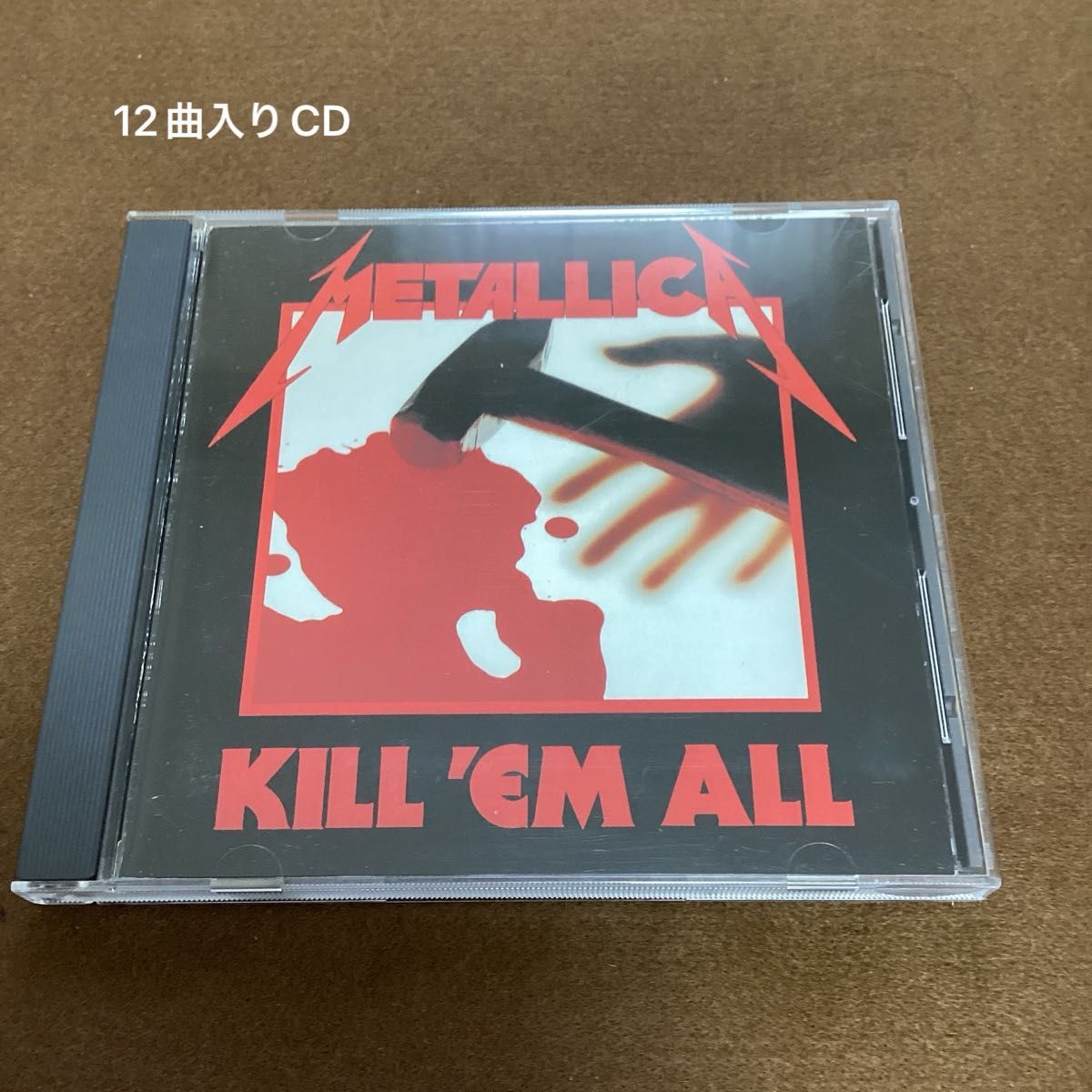 国内盤帯無し12曲入りCD KILL'EM ALL メタリカ キル・エム