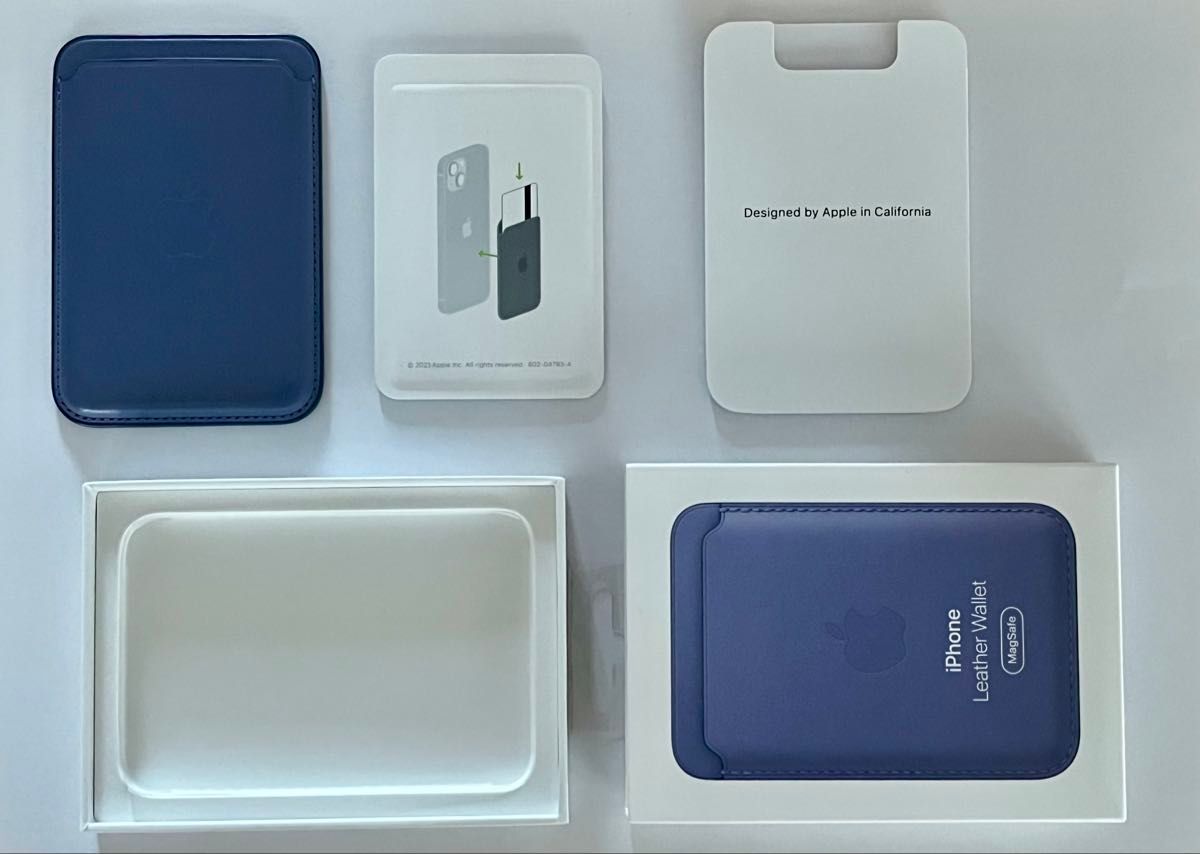Apple純正 iPhone MagSafeケース レザーウォレット 探す対応 美 Apple純正 iPhone MagSafeケース レザーウォレット 探す対応 美