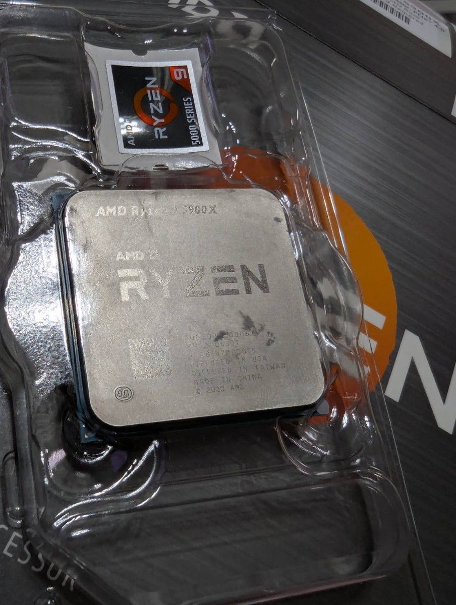 USED 中古 AMD Ryzen 9 5900X CPU AM4 BOX リテールパッケージ USED 中古 AMD Ryzen 9 5900X CPU AM4 BOX リテールパッケージ