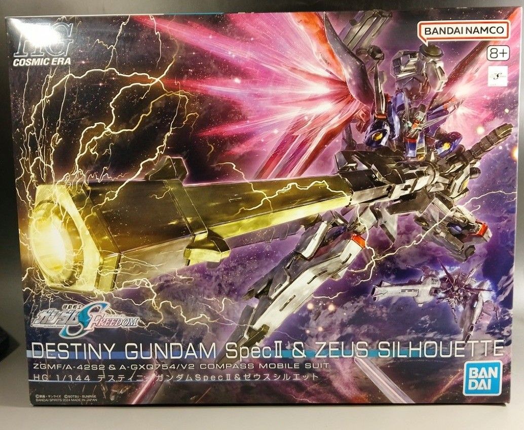 HG 1/144 デスティニーガンダム SpecII&ゼウスシルエット 新品未 HG 1/144 デスティニーガンダム SpecII&ゼウスシルエット 新品未