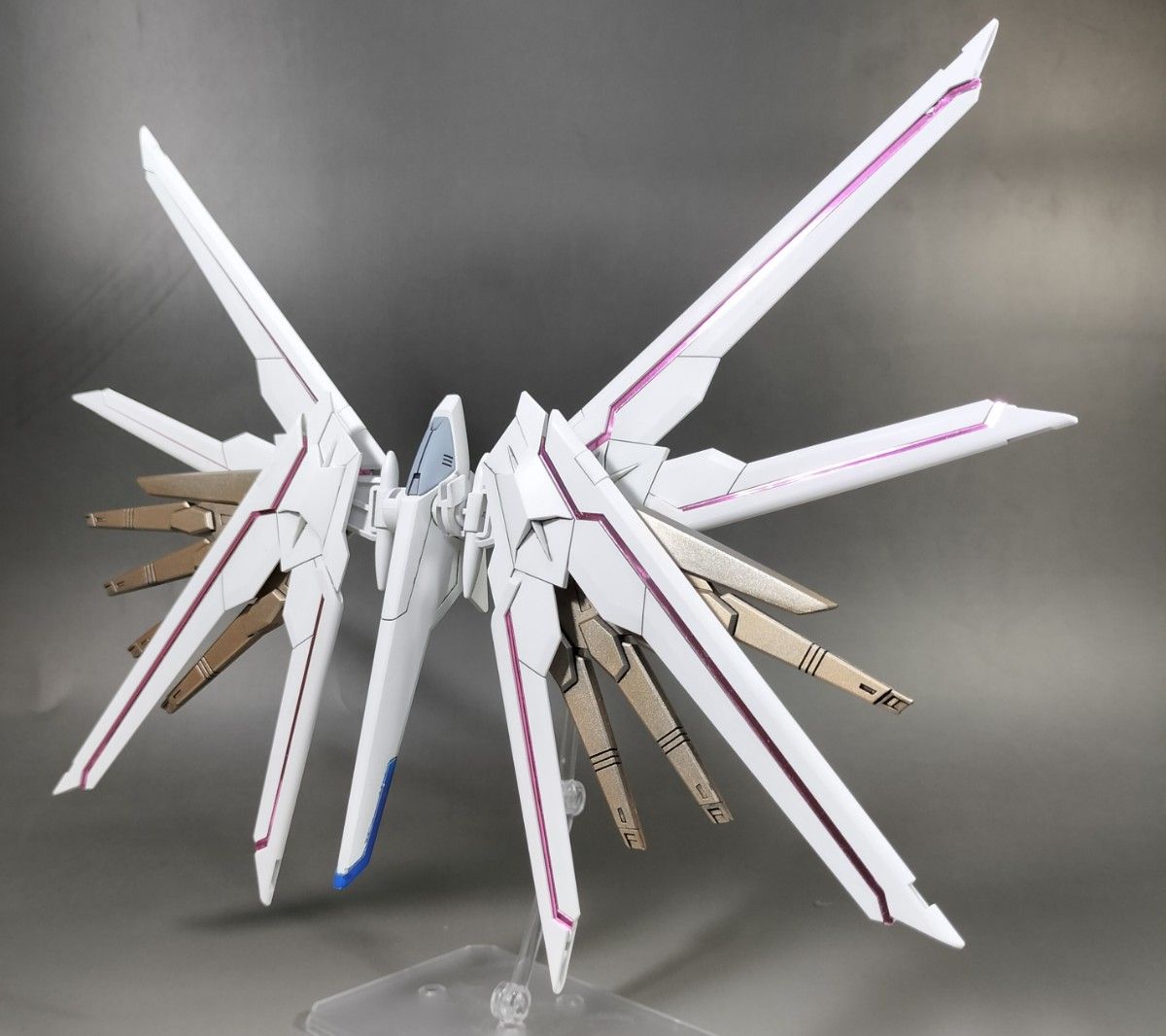HG 1/144 マイティーストライクフリーダムガンダム 改修 全塗装 HG 1/144 マイティーストライクフリーダムガンダム 改修 全塗装