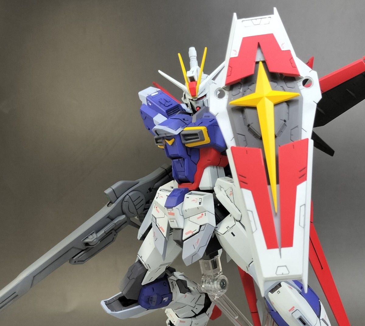 1/100 MG フォースインパルスガンダム 徹底 改修 全塗装 完成品 1/100 MG フォースインパルスガンダム 徹底 改修 全塗装 完成品