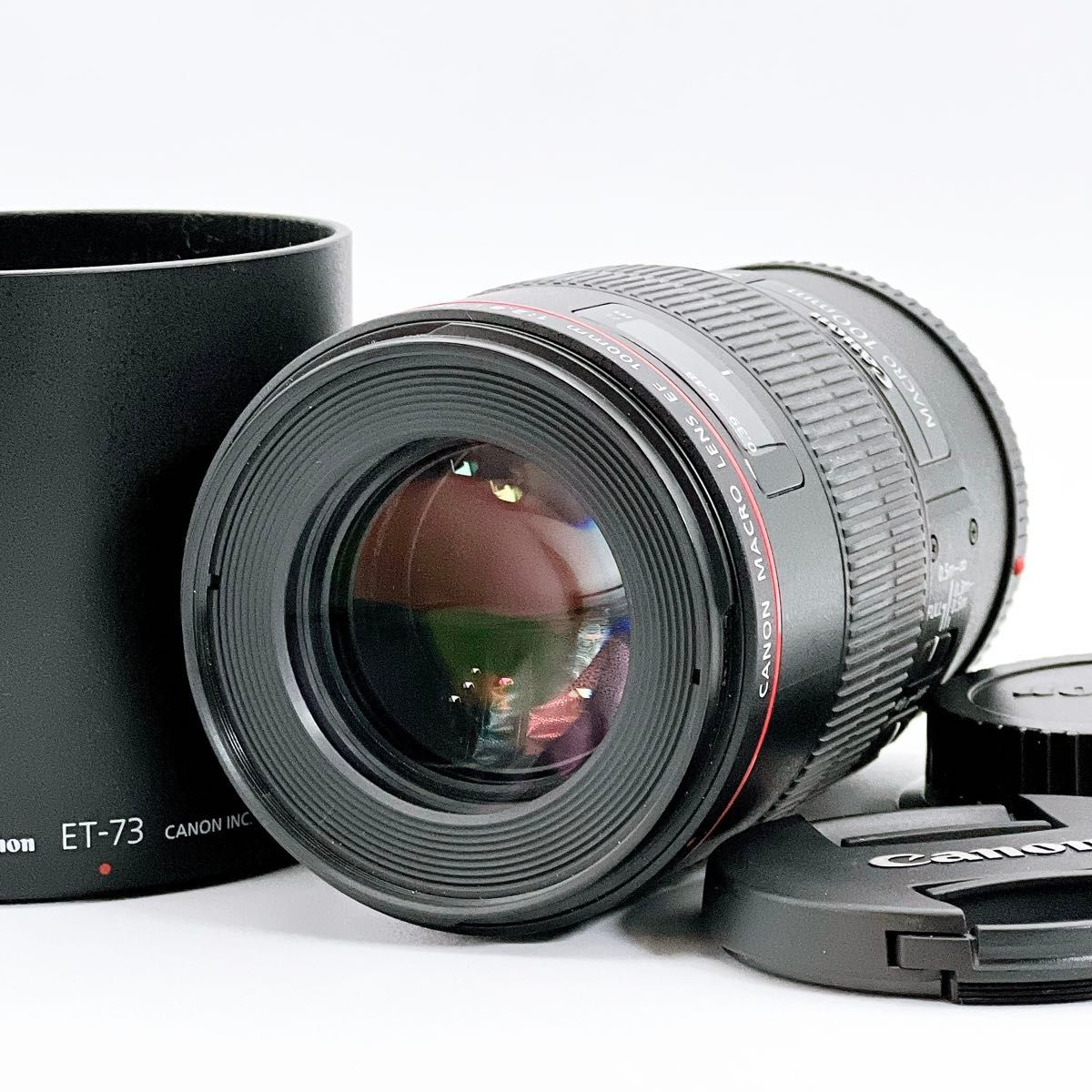 Canon EF 100mm F2 8 L IS USM マクロレンズ ET-73付き キャノン Canon EF 100mm F2 8 L IS USM マクロレンズ ET-73付き キャノン