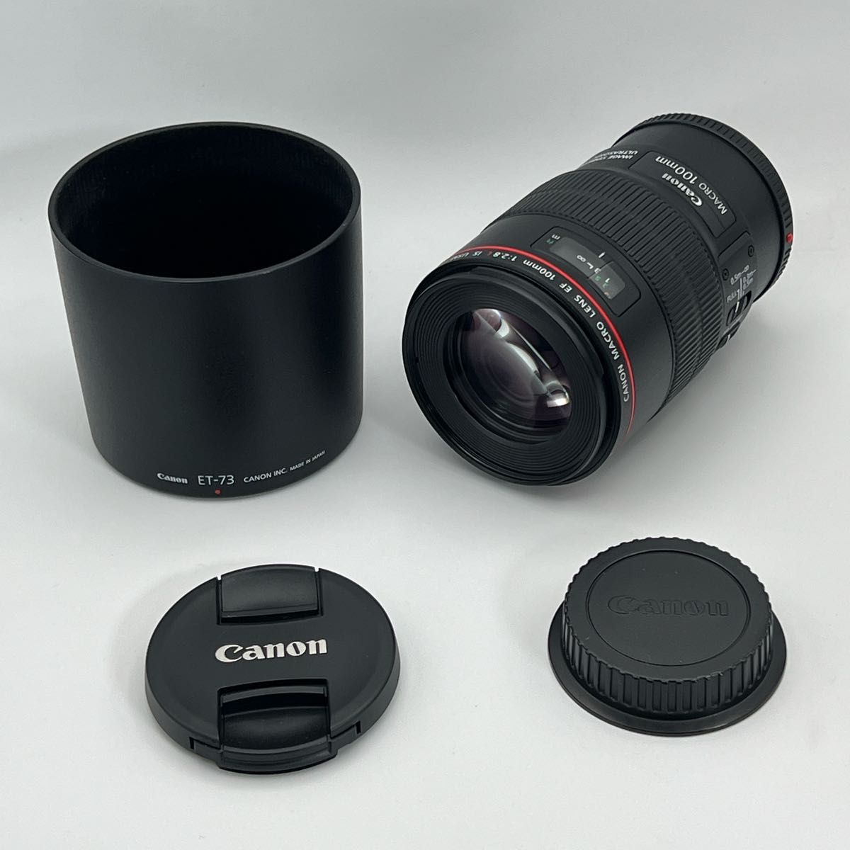 Canon EF 100mm F2 8 L IS USM マクロレンズ ET-73付き キャノン Canon EF 100mm F2 8 L IS USM マクロレンズ ET-73付き キャノン
