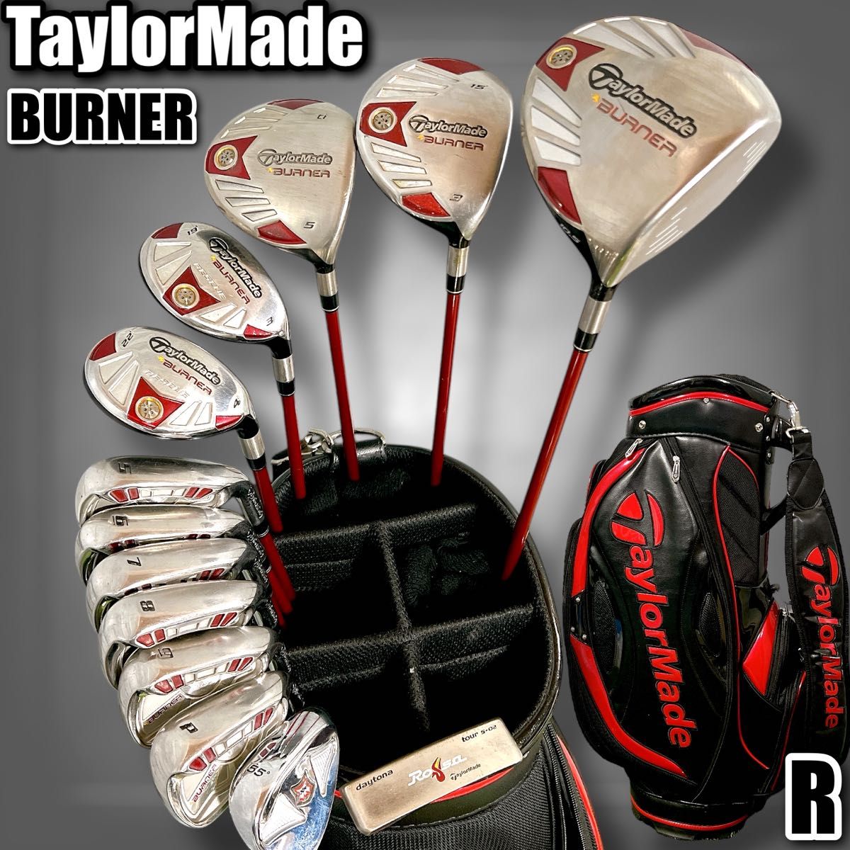 TaylorMade テーラーメイド 初代バーナー BURNER ゴルフクラブ TaylorMade テーラーメイド 初代バーナー BURNER ゴルフクラブ