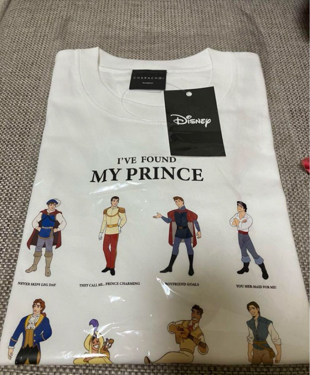 Disney THE MARKET 三越伊勢丹限定 プリンセス Tシャツ M Disney THE MARKET 三越伊勢丹限定 プリンス Tシャツ M