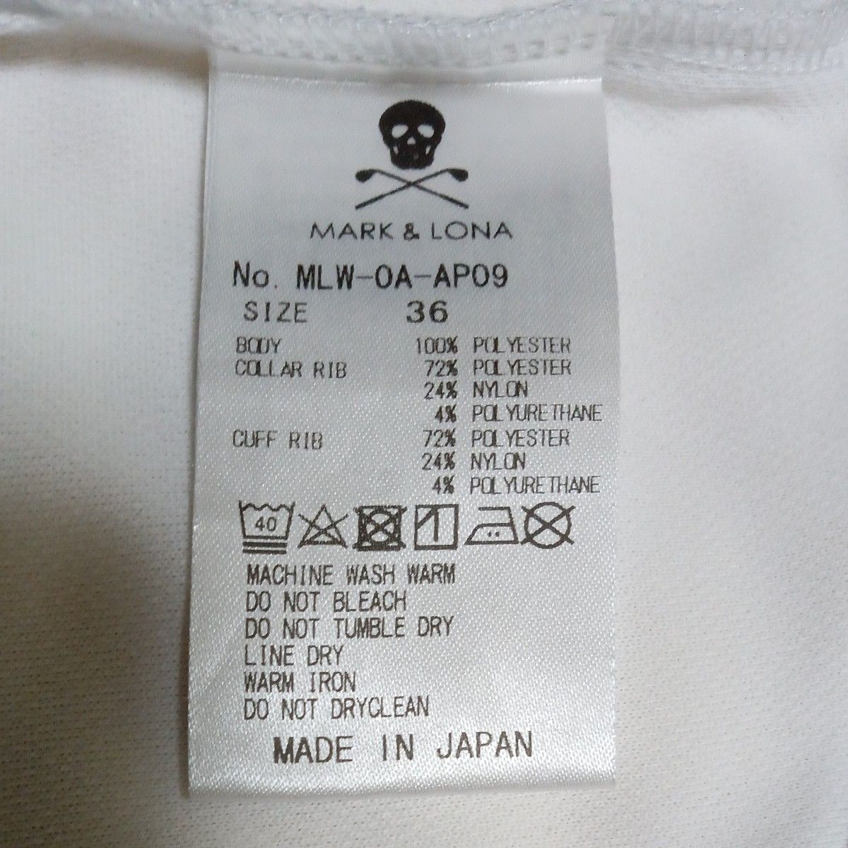 日本製MARK&LONA ポロシャツ 36|Yahoo!フリマ(旧PayPayフリマ) 日本製MARK&LONA ポロシャツ 36|Yahoo!フリマ(旧PayPayフリマ)