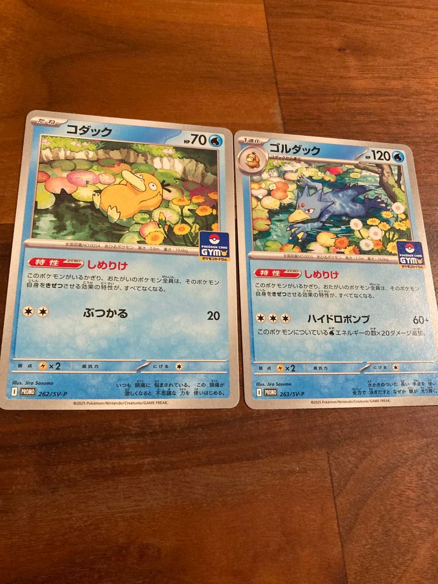 ポケモンカード コダック ゴルダック ジムプロモカード 特性 ポケモンカード コダック ゴルダック ジムプロモカード 特性