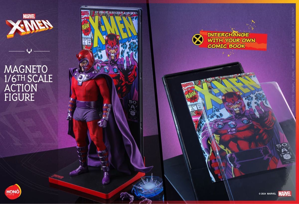 ホットトイズ X 炎スタジオ HS002 HS02 1/6 マグニートーMagneto ホットトイズ X 炎スタジオ HS002 HS02 1/6 マグニートーMagneto
