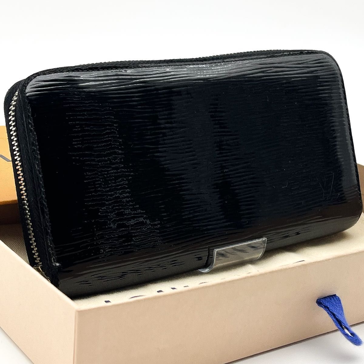 LOUISVUITTON最高級美品エピエレクトリックノワールジッピー LOUISVUITTON最高級美品エピエレクトリックノワールジッピー
