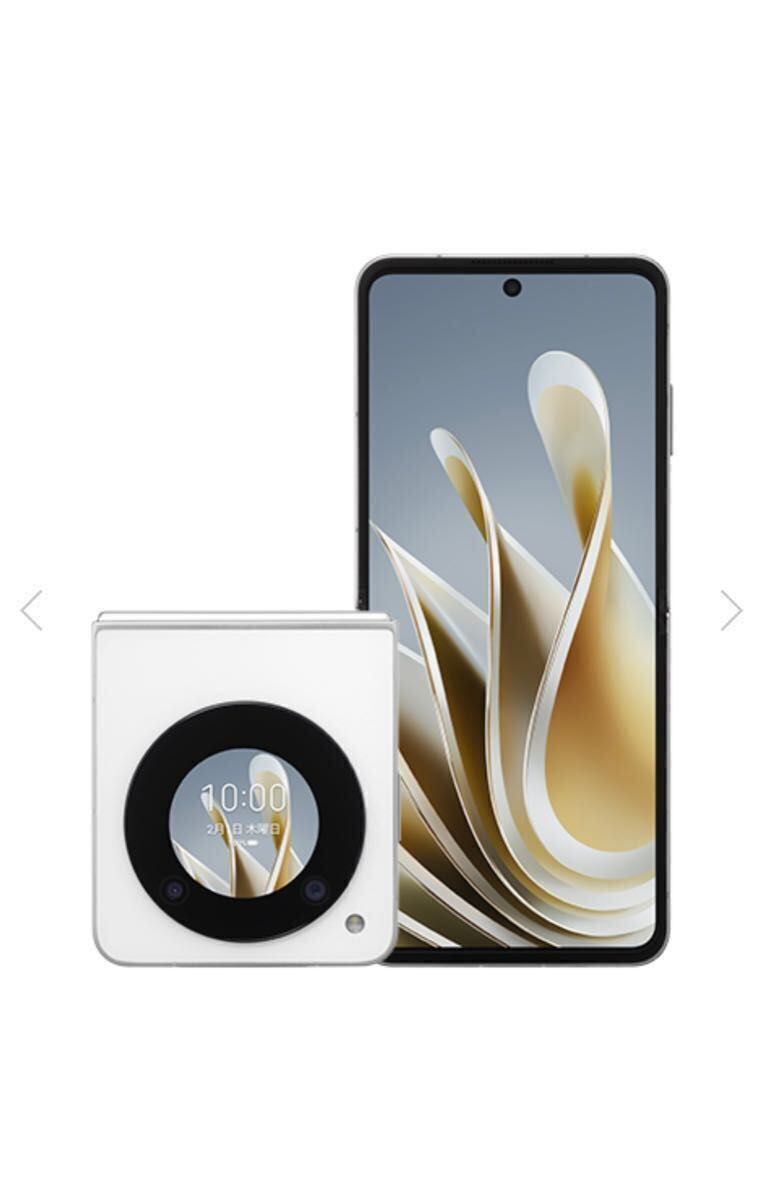 Ymobile ZTE libero flip A304ZT ホワイト 折りたたみスマホ Ymobile ZTE libero flip A304ZT ホワイト 折りたたみスマホ