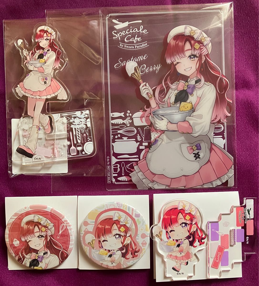 早乙女ベリー speciale スイパラ アクリルスタンド&ミニアクスタ 早乙女ベリー speciale スイパラ アクリルスタンド&ミニアクスタ