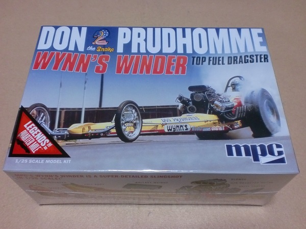 MPC 1/25 ドン ザ スネーク プルドム ウインズ ワインダー ドラッグレースカー Don The Snake Prudhomme Wynn's Winder Dragster mpc 921
