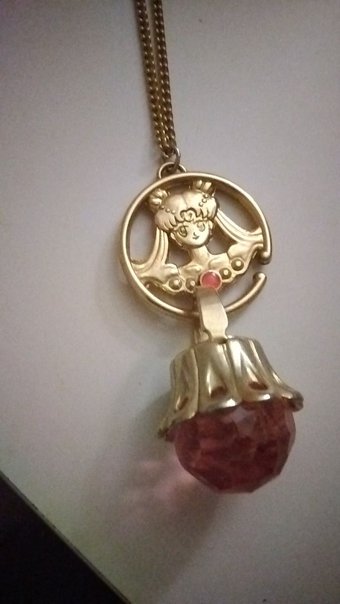 セーラームーン ネックレス ペンダント ピンク ゴールド