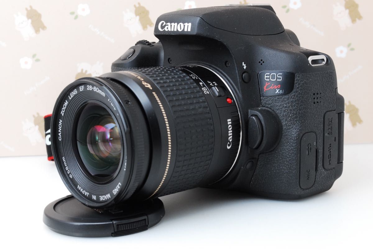 美品 Wi-Fi Canon Kiss X8i 自撮り 高性能デジタル一眼レフ 美品 Wi-Fi Canon Kiss X8i 自撮り 高性能デジタル一眼レフ