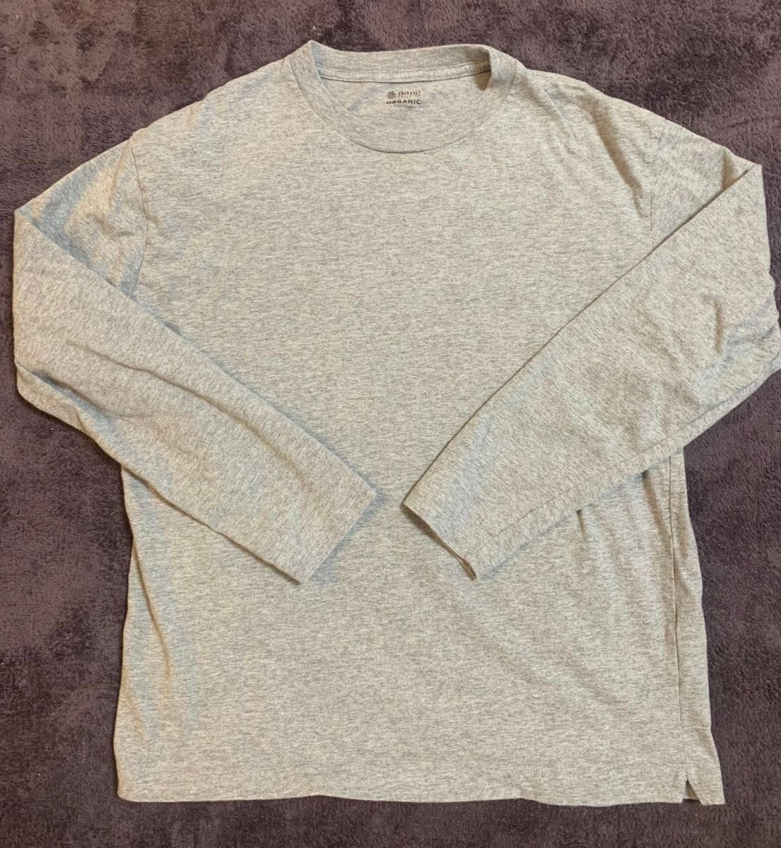 ナノユニバース nano universe カットソー 長袖Tシャツ ロンT ナノユニバース nano universe カットソー 長袖Tシャツ ロンT
