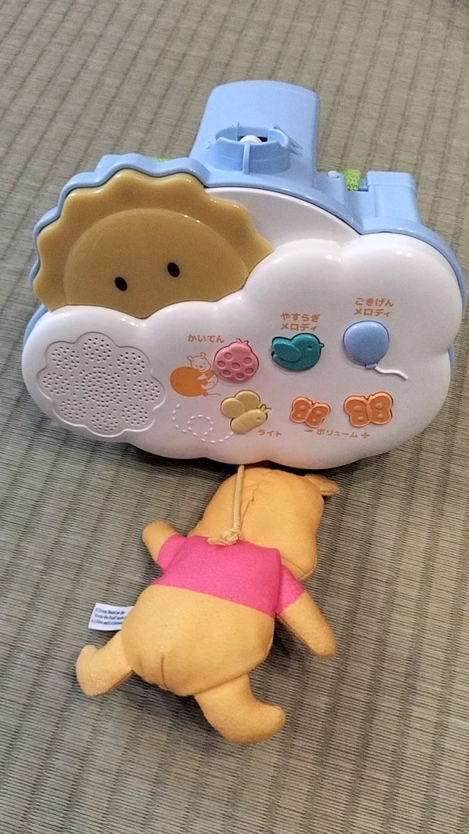 【値下げ中】くまのプーさん えらべる回転 6WAYジムにへんしんメリー タカラトミー ディズニー
