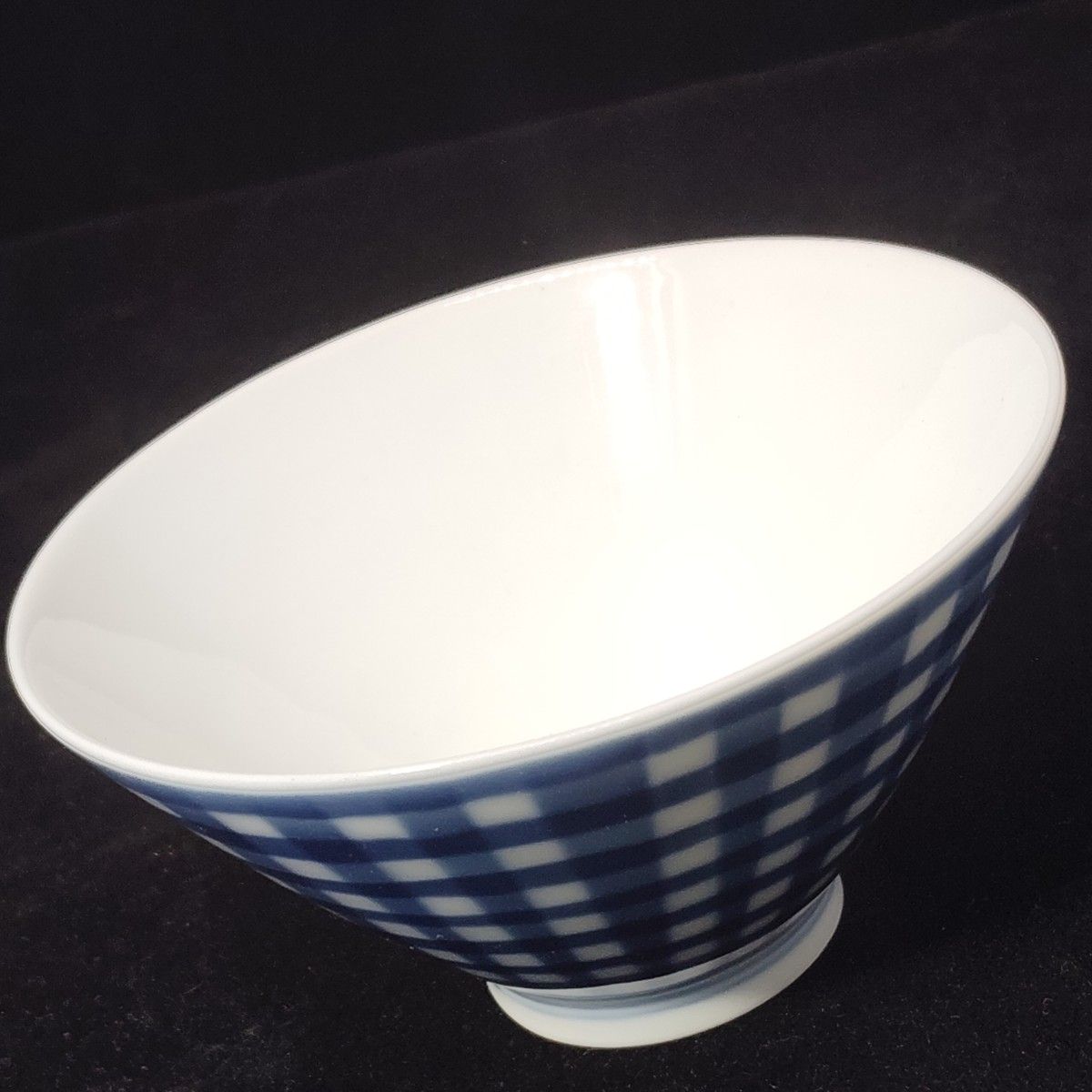 美品】オールド香蘭社 チェック柄 格子柄 湯呑 煎茶碗 小鉢 ミニ 美品】オールド香蘭社 チェック柄 格子柄 湯呑 煎茶碗 小鉢 ミニ