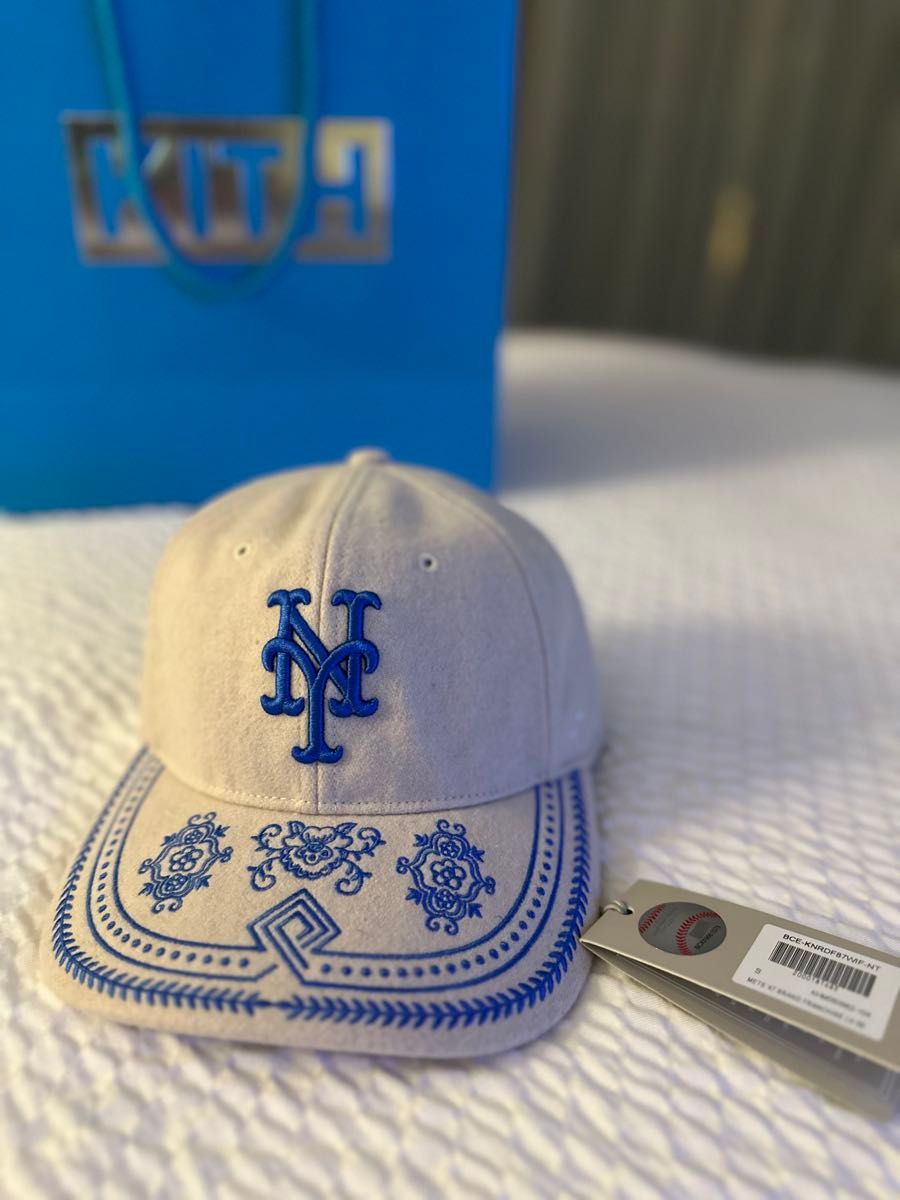完売品KITH×47 NYメッツ 刺繍ベースボールキャップ|Yahoo 完売品KITH×47 NYメッツ 刺繍ベースボールキャップ|Yahoo