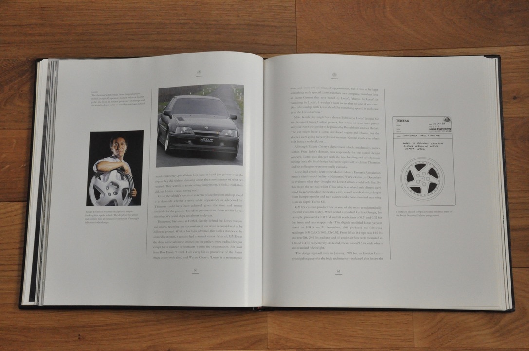 Lotus Carlton (Lotus Omega)　ロータス・カールトン専門書 ロータス・オメガ・カールトン 洋書 Ian Adcock著 Osprey刊_画像5