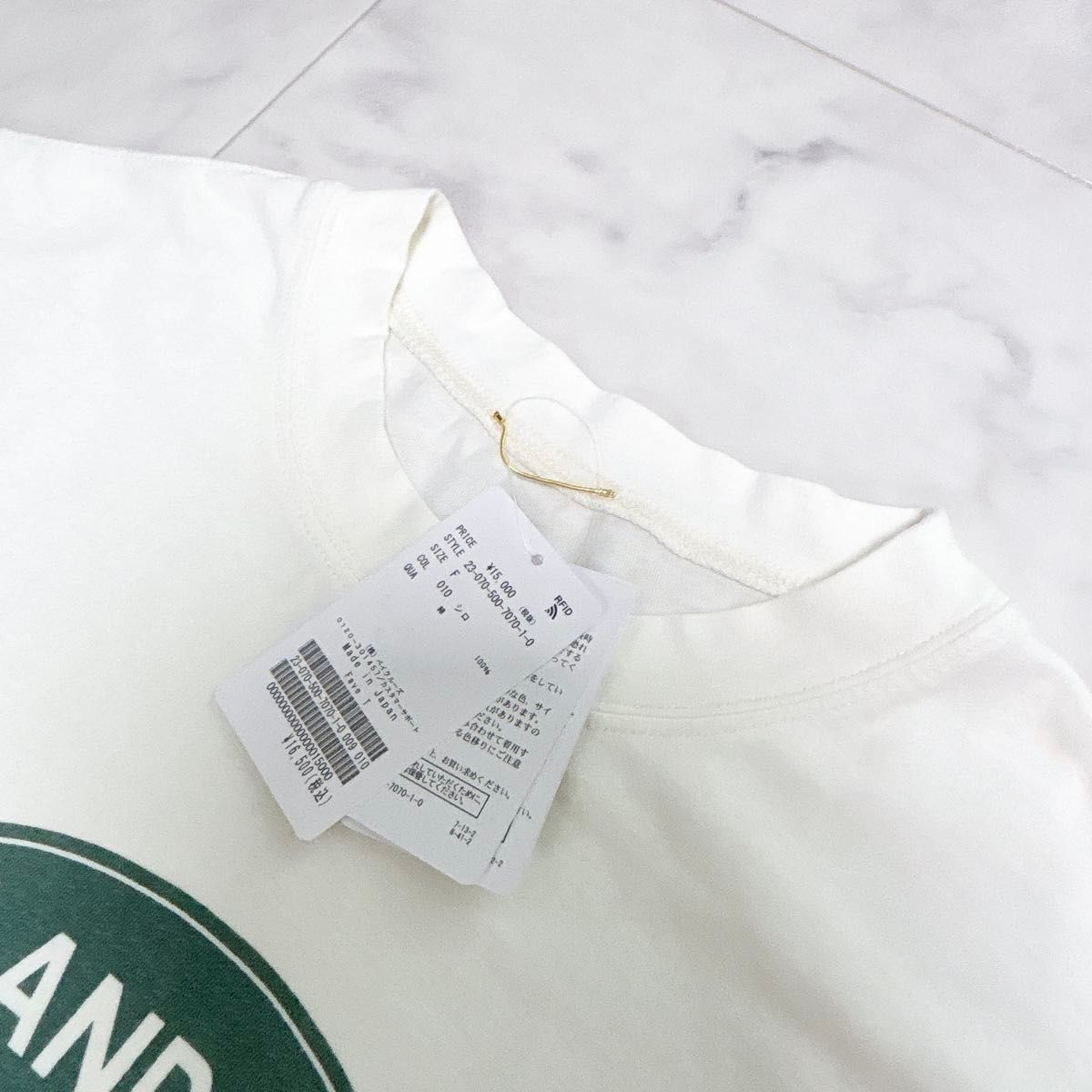 未使用品&タグ付 Deuxieme Classe Fave Tシャツ ロゴT 白 未使用品&タグ付 Deuxieme Classe Fave Tシャツ ロゴT 白