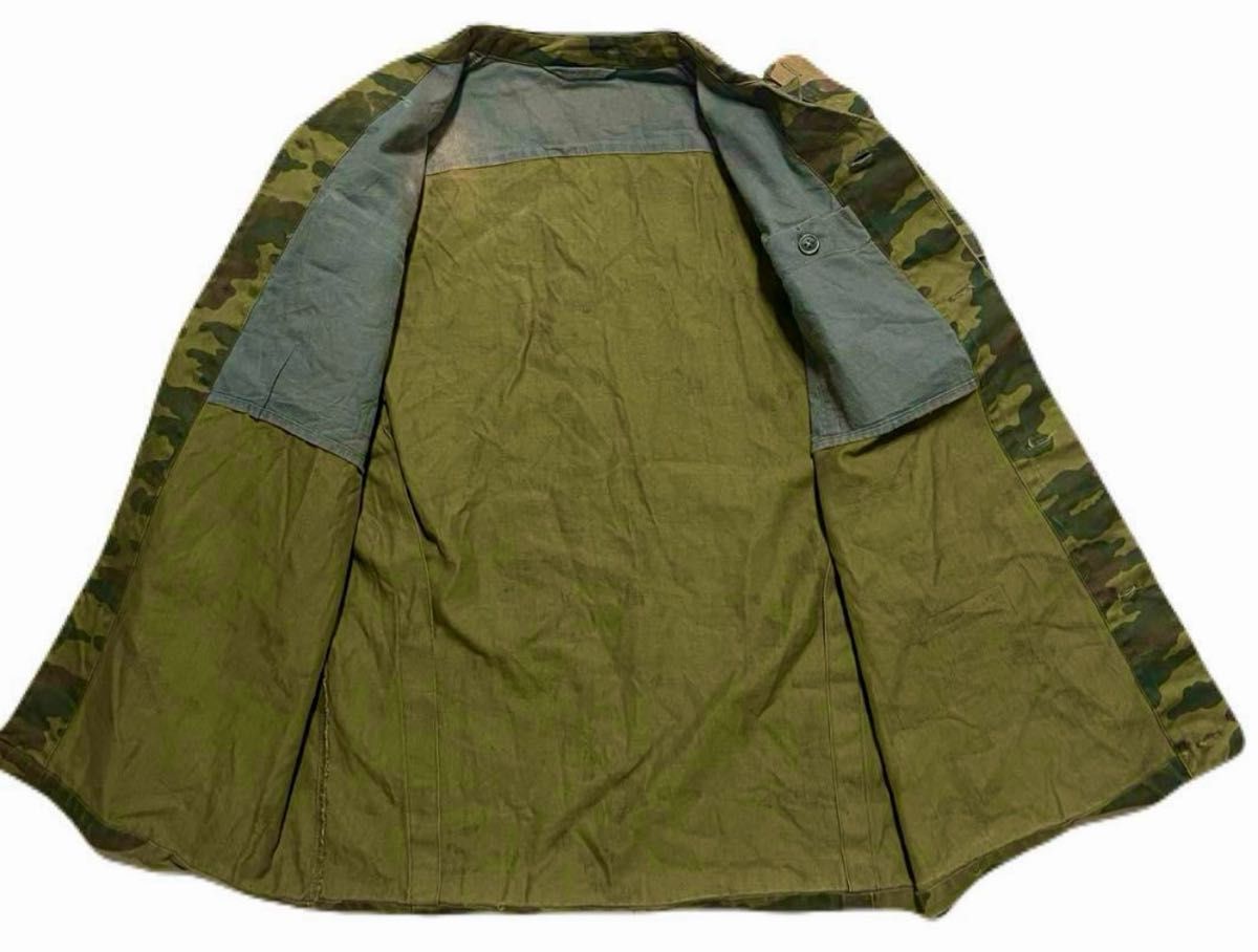 90s 実物 ロシア軍 フローラ迷彩 ミリタリージャケット サイズ 90s 実物 ロシア軍 フローラ迷彩 ミリタリージャケット サイズ