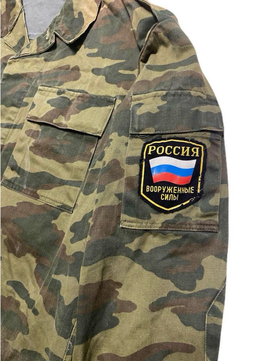 90s 実物 ロシア軍 フローラ迷彩 ミリタリージャケット サイズ 90s 実物 ロシア軍 フローラ迷彩 ミリタリージャケット サイズ