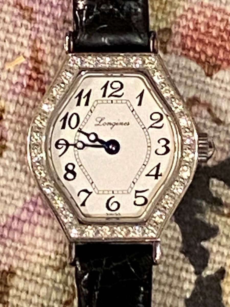 ロンジン LONGINES レ・ラヴィソント 腕時計 ダイヤベゼル ロンジン LONGINES レ・ラヴィソント 腕時計 ダイヤベゼル