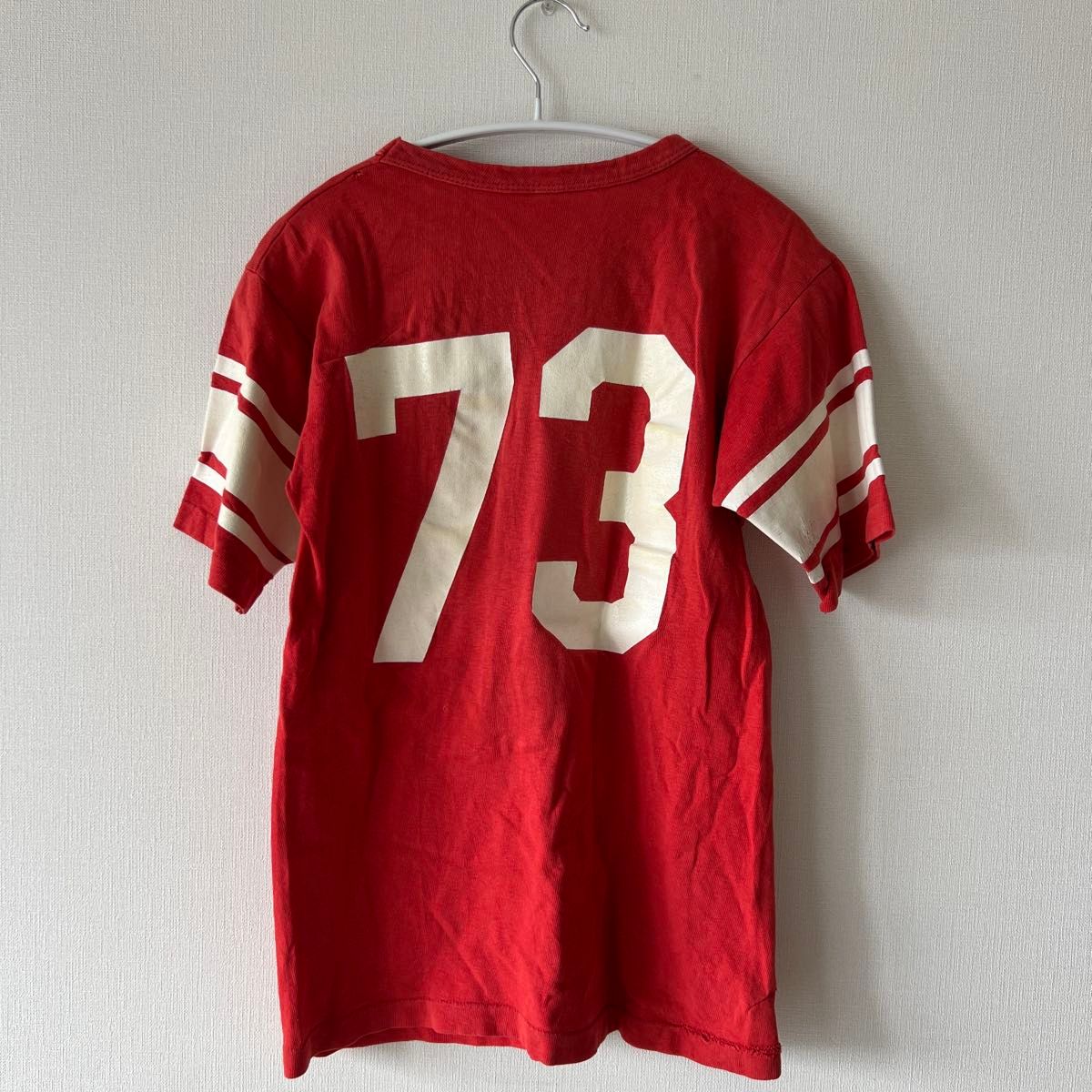 チャンピオン 60s 70s ヴィンテージ 赤 カレッジTシャツ チャンピオン 60s 70s ヴィンテージ 赤 カレッジTシャツ