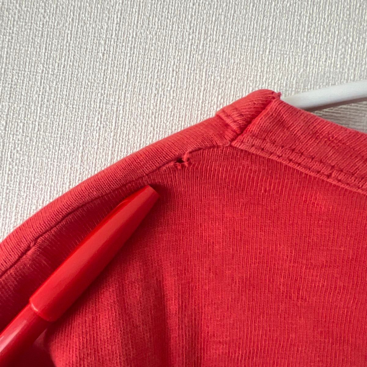 チャンピオン 60s 70s ヴィンテージ 赤 カレッジTシャツ チャンピオン 60s 70s ヴィンテージ 赤 カレッジTシャツ