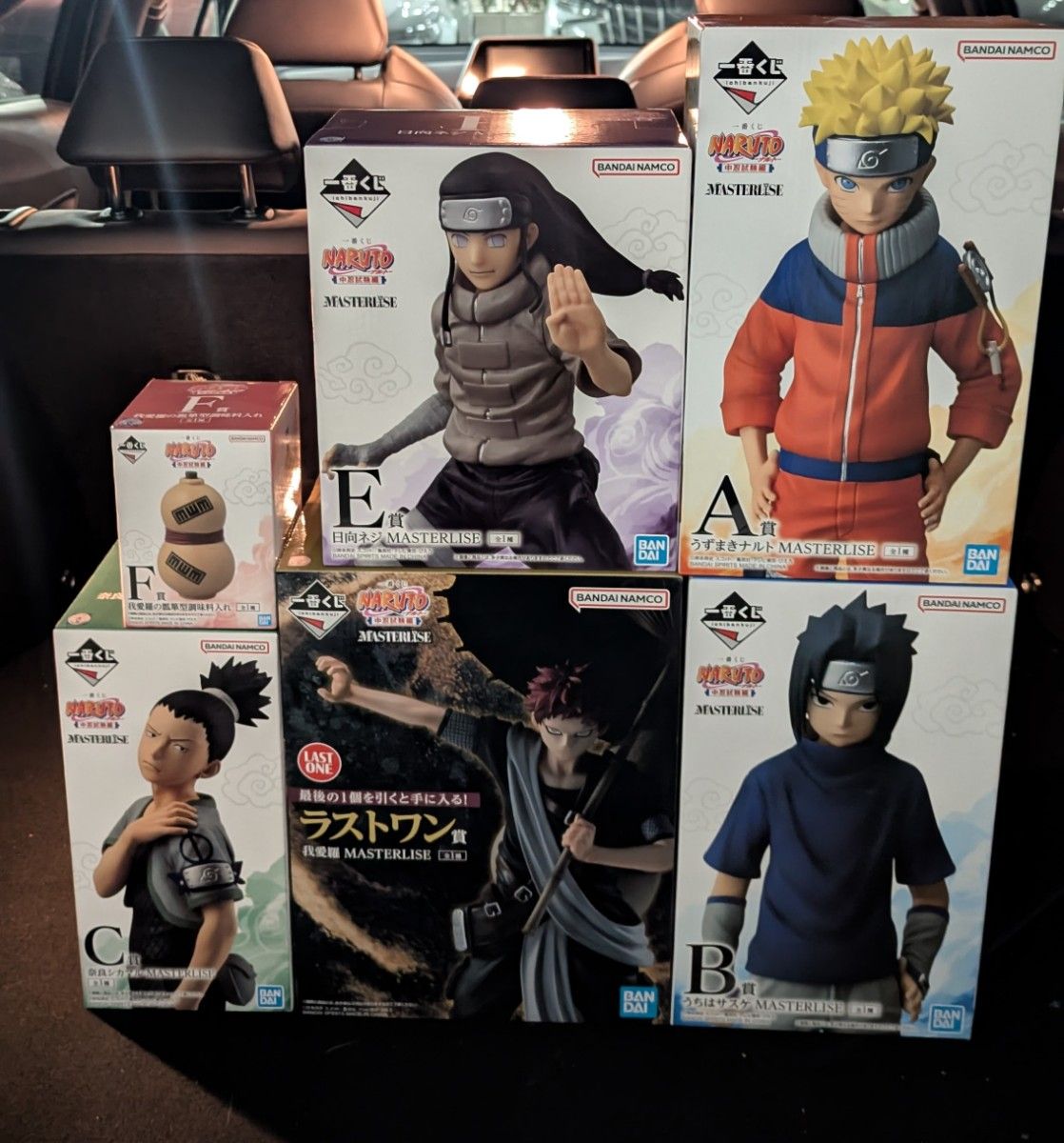一番くじ NARUTO-ナルト- 中忍試験編 フィギュア5体+F賞セット 一番くじ NARUTO-ナルト- 中忍試験編 フィギュア5体+F賞セット