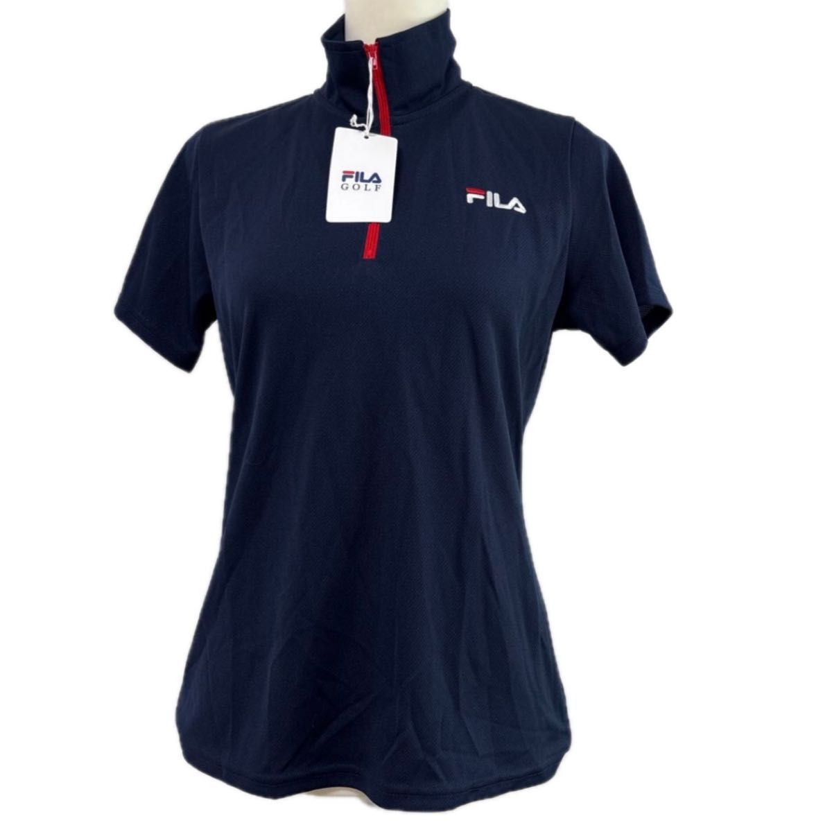 新品タグ付き】フィラゴルフ FILAGOLF ハーフジップシャツ 新品タグ付き】フィラゴルフ FILAGOLF ハーフジップシャツ