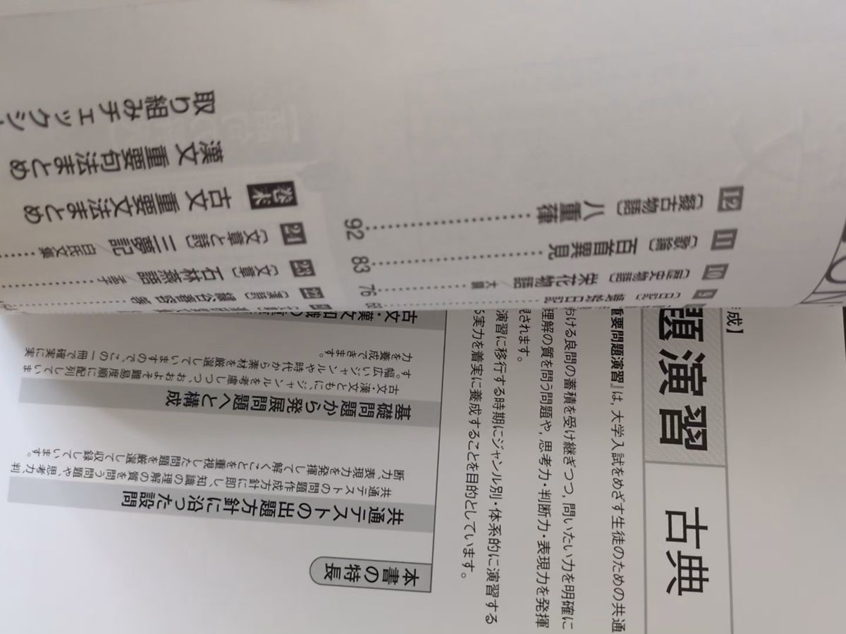 2025共通テスト対策【実力養成】重要問題演習古典