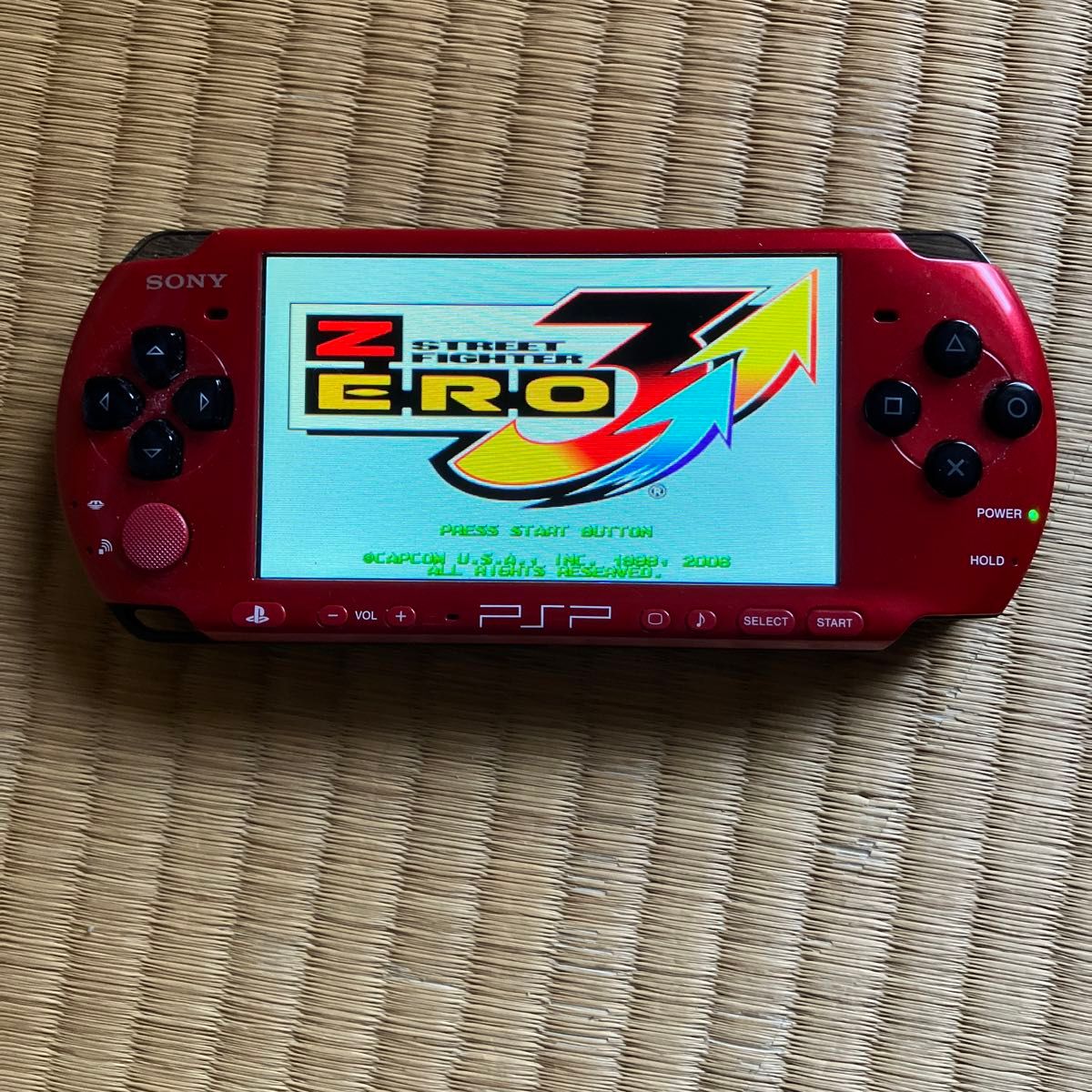 PSP-3000 ストリートファイターZERO3ダブルアッパーオマケです PSP-3000 ストリートファイターZERO3ダブルアッパーオマケです