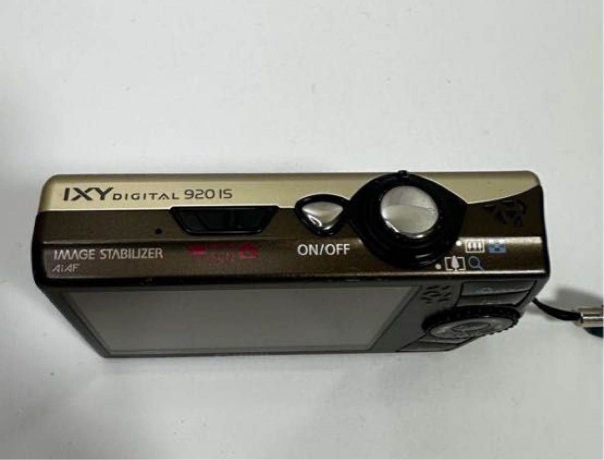 Canon IXY DIGITAL 920IS ゴールド 専用カメラーケースあり Canon IXY DIGITAL 920IS ゴールド 専用カメラーケースあり