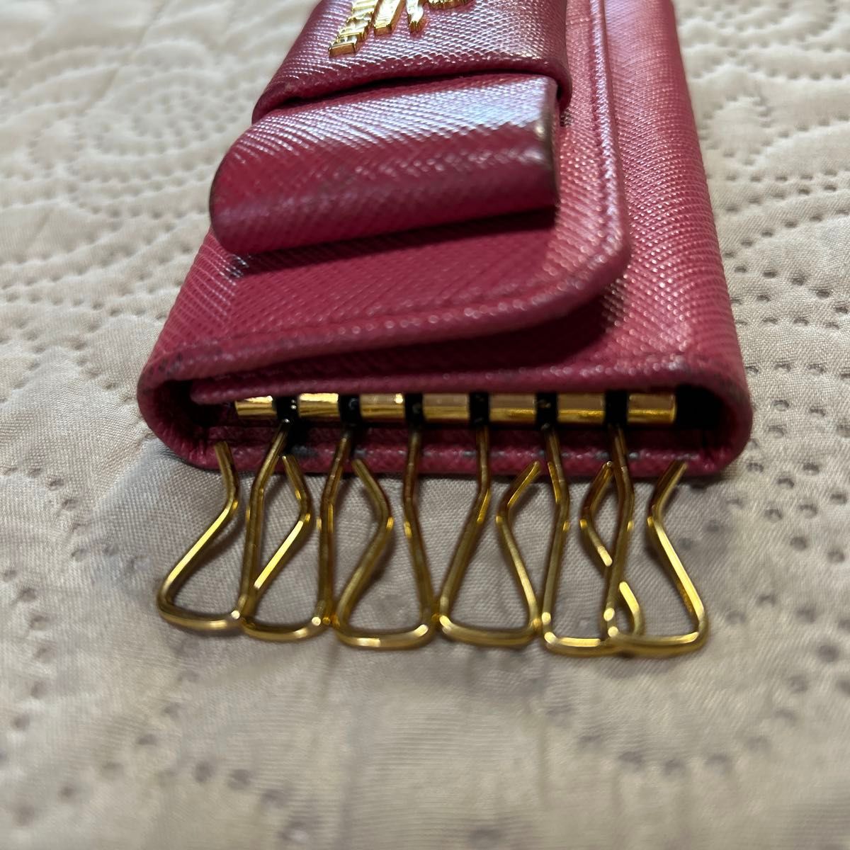PRADA キーケース サフィアーノレザー リボン|Yahoo!フリマ(旧 PRADA キーケース サフィアーノレザー リボン|Yahoo!フリマ(旧